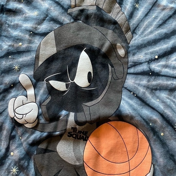 𝅺bait X SPACE JAM A NEW LEGACY MEN MARVIN LEGACY TEE GITD SMALL S - Picture 5 of 5